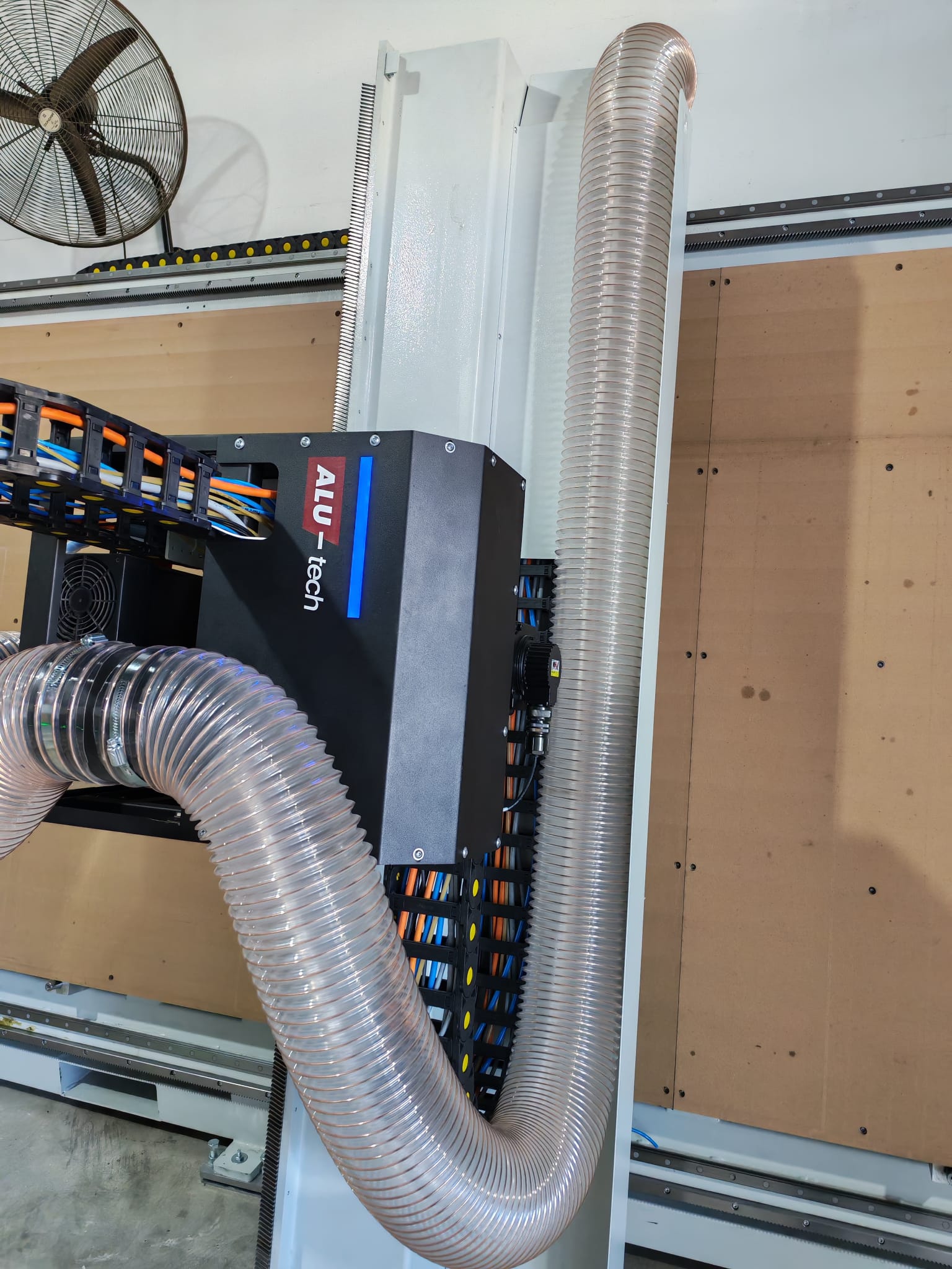 3D Geometrik Panel - Mavi Tonlar