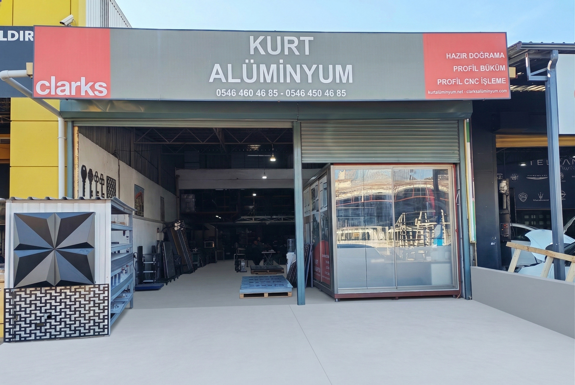 Kurt Alüminyum Fabrika ve Showroom